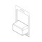 Visipak Thermoform-CLAMSHELL-#160-5.969-3.875-1.625-2.875-1.583-0.0225-CLEAR-STOCK 164TFM - alternate 1